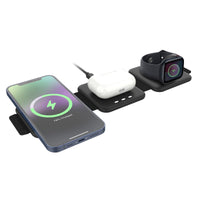 3 - In - 1 Folding Wireless Charging Pad - Melillo EnterprisesCell Phone Accessories & ChargersCell Phone Charging Stations & PadsCell Phones & Accessories