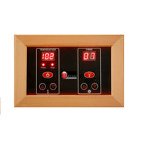 3 - Person Bluetooth Compatible FAR Infrared Sauna in Cedar - Melillo EnterprisesAll categories
