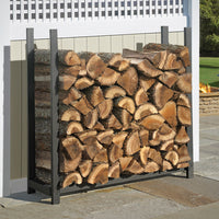 4' Firewood Rack with Cover - Melillo EnterprisesFire Pits & Fire Pit TablesGo toLawn & Garden