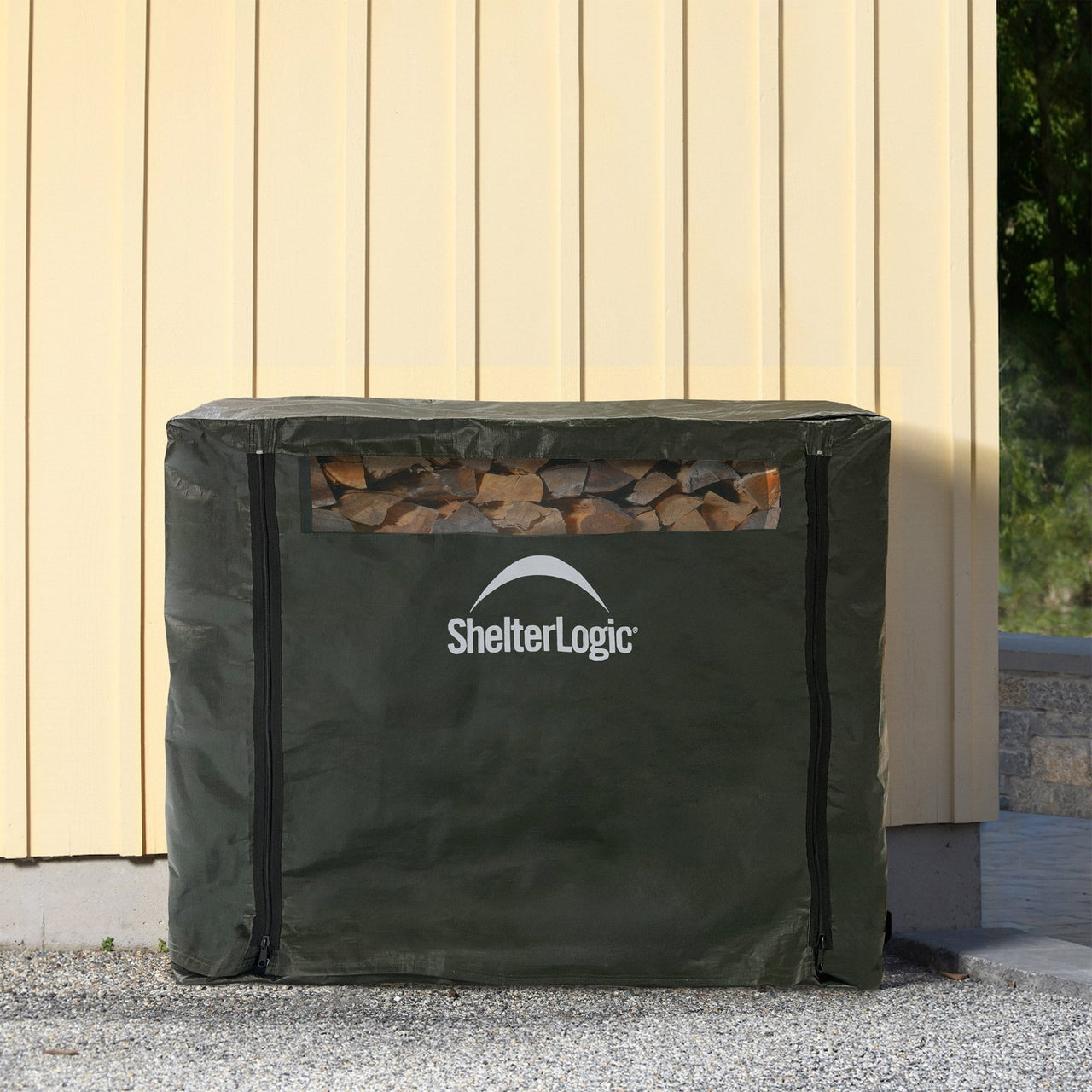 4' Firewood Rack with Cover - Melillo EnterprisesFire Pits & Fire Pit TablesGo toLawn & Garden