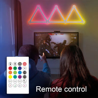 9 - Strip LED Wall Light – Smart, Dimmable, WiFi & Remote Control, Multi - Color - Melillo Enterprises