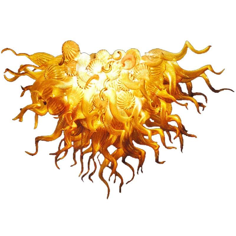 Modern Style Blown Glass Chandelier Midas