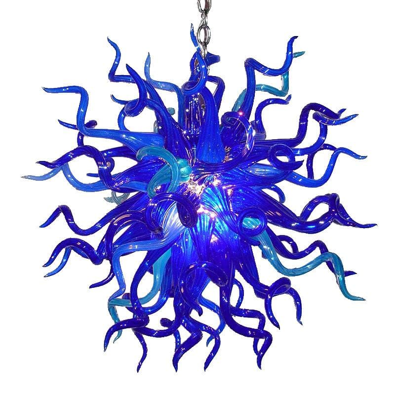 Modern Style Murano Blown Glass Chandelier Poseidon