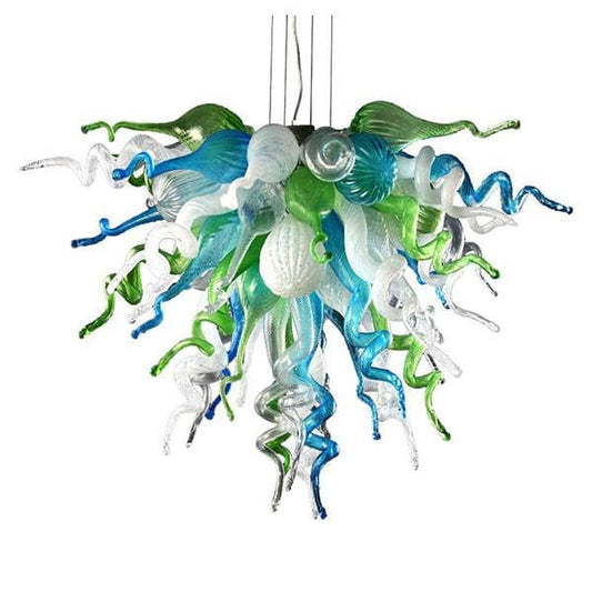 Modern Style Blown Glass Chandelier Prairie