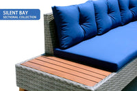 Arnzazu 3 Piece Rattan Sectional Seating Group with Cushions - Melillo EnterprisesAll categories