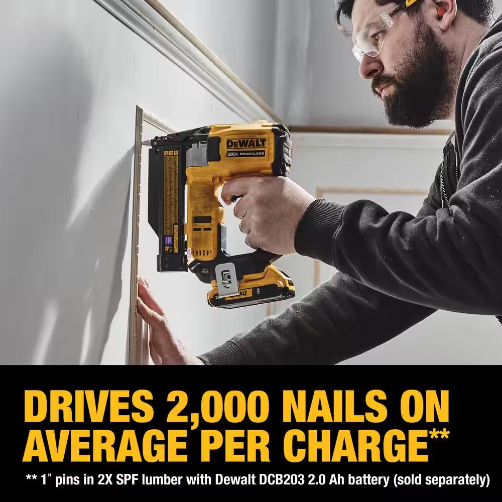 ATOMIC 20V MAX Lithium Ion Cordless 23 Gauge Pin Nailer Kit with 2.0Ah Battery and Charger - Melillo EnterprisesNail GunsPin NailersPower Tools