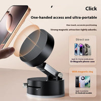 Foldable Magnetic Vacuum Car Phone Holder Foldable Suction Cup with Suction Cup Hands - Free Navigation for Smart Phone - Melillo EnterprisesAutomotive & MotorcycleGPS TrackingSafety & Security