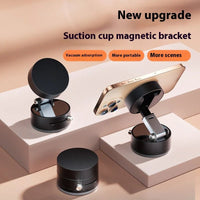 Foldable Magnetic Vacuum Car Phone Holder Foldable Suction Cup with Suction Cup Hands - Free Navigation for Smart Phone - Melillo EnterprisesAutomotive & MotorcycleGPS TrackingSafety & Security