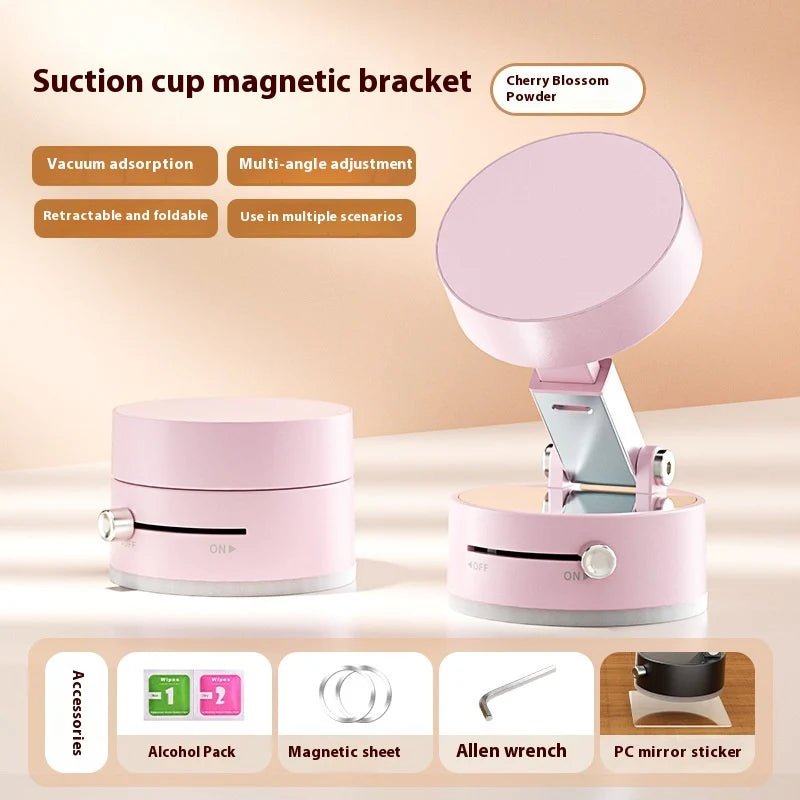 Foldable Magnetic Vacuum Car Phone Holder Foldable Suction Cup with Suction Cup Hands - Free Navigation for Smart Phone - Melillo EnterprisesAutomotive & MotorcycleGPS TrackingSafety & Security