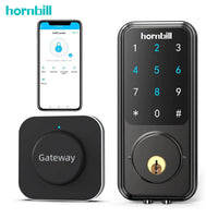 Hornbill Smart Lock (HB - M1) - Multifunctional Keyless Entry with Remote Control, Bluetooth, Wifi - Melillo Enterprises