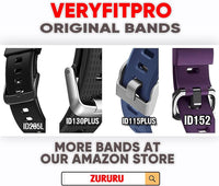 Id115Plus HR Very Fit Pro Bands Replacement Strap for Veryfitpro, Letscom, Lintelek Fitness Trackers - Purple and Black - Melillo EnterprisesActivity & Fitness TrackersExercise & FitnessFitness Technology