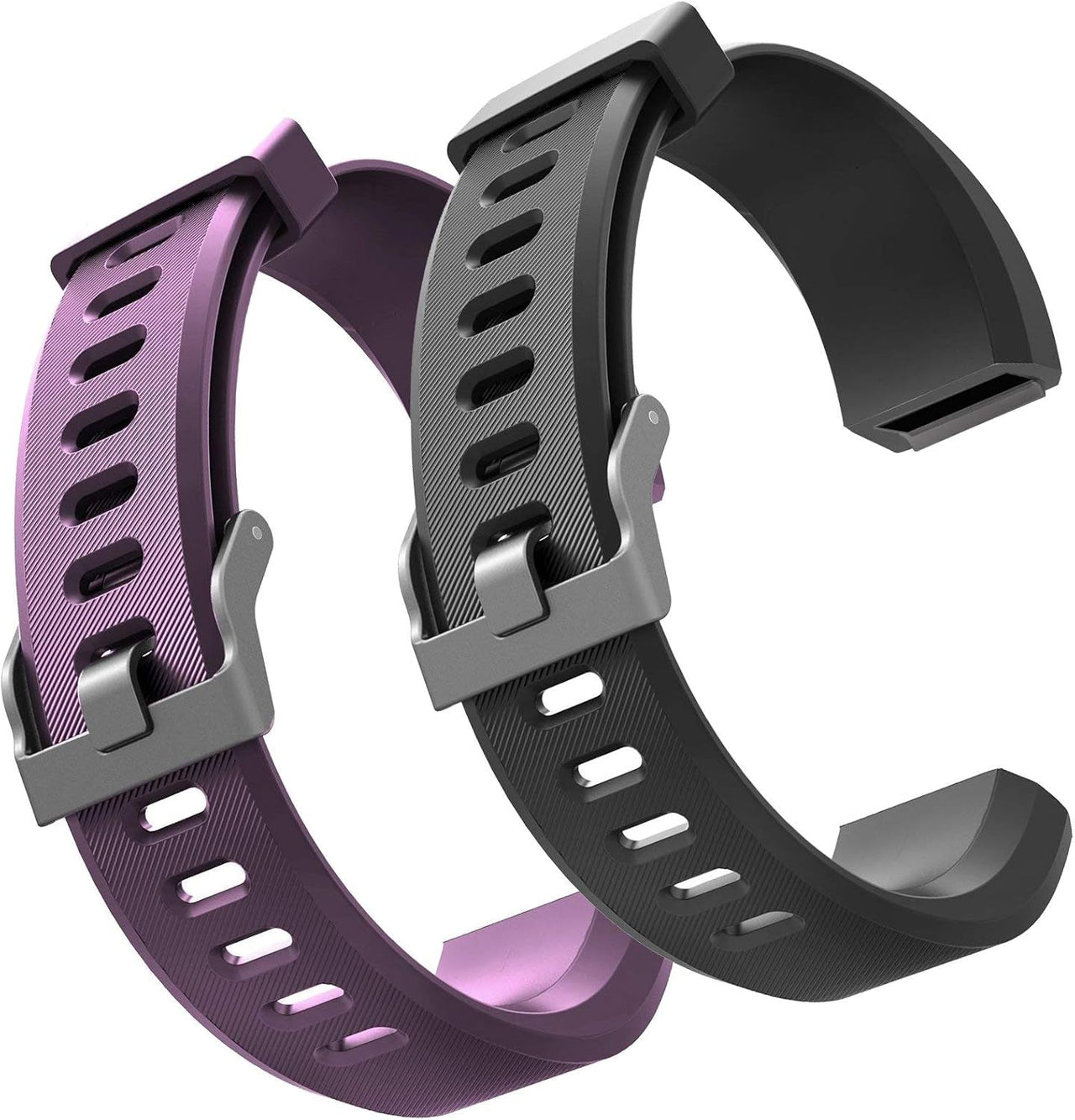 Id115Plus HR Very Fit Pro Bands Replacement Strap for Veryfitpro, Letscom, Lintelek Fitness Trackers - Purple and Black - Melillo EnterprisesActivity & Fitness TrackersExercise & FitnessFitness Technology