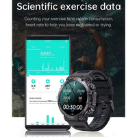 K56Pro Smart Watch for Men Heart Rate Blood Bluetooth Sport 400Mah Long Standby 1.39 Inch 360*360 HD Screen Outdoors Smartwatch - Melillo EnterprisesConsumer ElectronicsSmart ElectronicsWearable Devices