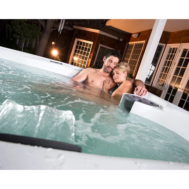 Lifesmart Spas LS500 plus 110 Volt 5 - Person 23 - Jet Rectangle Plug and Play Hot Tub with Ozonator - Melillo EnterprisesAll categories