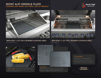 MA - 957 5 - Burner 63000 BTU Black Stainless Steel Outdoor Kitchen Bar Gas Island Grill W/ Infrared Rear Burner + Rotisserie Kit + Granite Countertop + Storage Cabinets & Full Weather Cover - Melillo EnterprisesAll categories