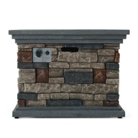 Mauricio Square Polyresin Propane Fire Pit Table with Hidden Fuel Tank - Melillo EnterprisesAll categories