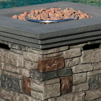Mauricio Square Polyresin Propane Fire Pit Table with Hidden Fuel Tank - Melillo EnterprisesAll categories