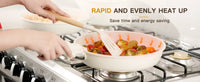 Non - Stick Ceramic Cookware Set with Removable Handles (21 Pieces) - Melillo Enterprises