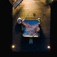 Oslo 6 - Person Square Inflatable Hot Tub – 120 Air Jets & Cover Included - Melillo EnterprisesHot TubsHot Tubs & SpasOutdoors