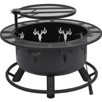 Patteale round Wood Burning Fire Pit - Melillo EnterprisesAll categories