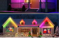 Permanent Outdoor Smart RGB Eaves Lights – LED String Lights for House Exterior - Melillo Enterprises
