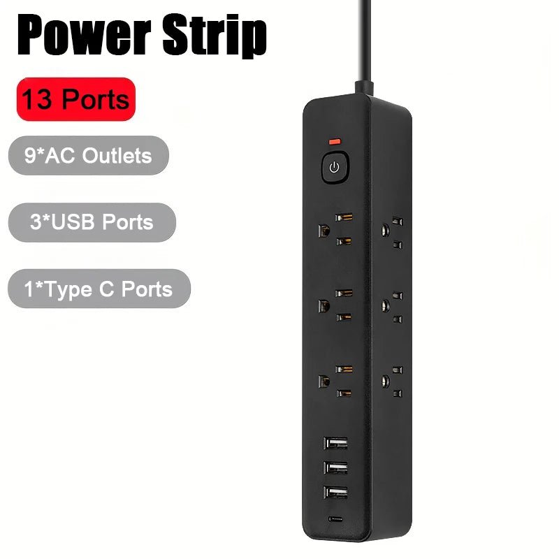 Power Strip with USB Ports and PD Fast Charger - Melillo Enterprises
