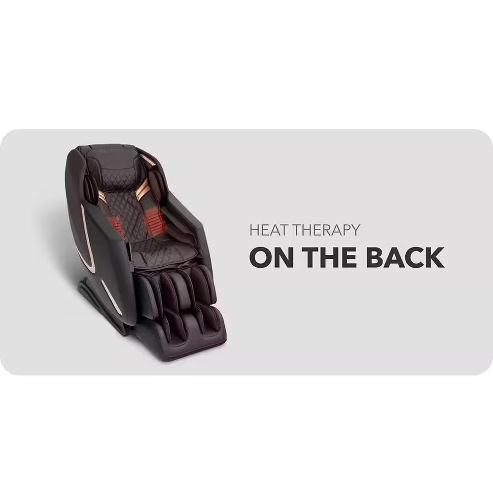 Prestige Series Black 3D Massage Recliner with Heated Seat and Foot Rollers - Melillo EnterprisesFurnitureLiving Room FurnitureMassage Chairs