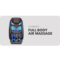 Prestige Series Black 3D Massage Recliner with Heated Seat and Foot Rollers - Melillo EnterprisesFurnitureLiving Room FurnitureMassage Chairs