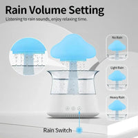 Relax Cloud Rain Diffuser: Ultrasonic Aromatherapy Humidifier with Colorful Lamp - Melillo EnterprisesStuffed AnimalsToys & Hobbies