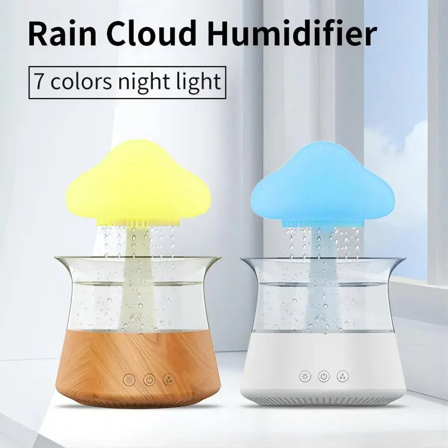 Relax Cloud Rain Diffuser: Ultrasonic Aromatherapy Humidifier with Colorful Lamp - Melillo EnterprisesStuffed AnimalsToys & Hobbies