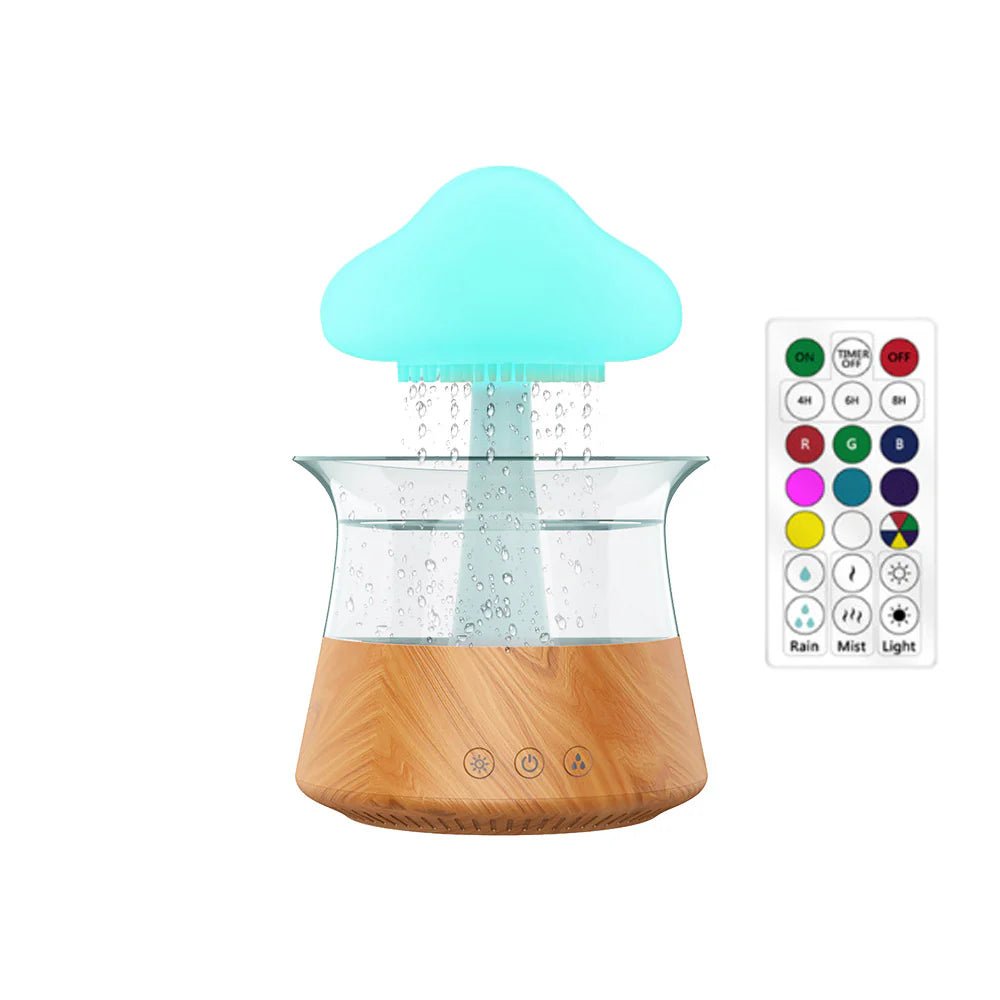 Relax Cloud Rain Diffuser: Ultrasonic Aromatherapy Humidifier with Colorful Lamp - Melillo EnterprisesStuffed AnimalsToys & Hobbies