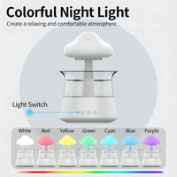 Relax Cloud Rain Diffuser: Ultrasonic Aromatherapy Humidifier with Colorful Lamp - Melillo EnterprisesStuffed AnimalsToys & Hobbies