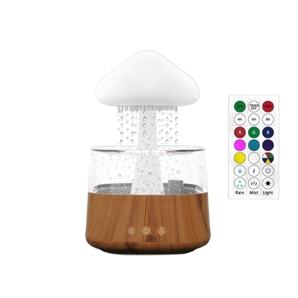 Relax Cloud Rain Diffuser: Ultrasonic Aromatherapy Humidifier with Colorful Lamp - Melillo EnterprisesStuffed AnimalsToys & Hobbies