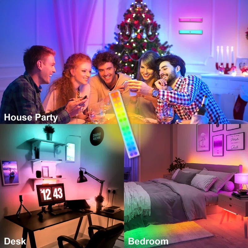 RGB Novelty Lighting, Adjustable Wireless Valentine RGB Mood Lights for Party, Bar - Melillo EnterprisesAll categories