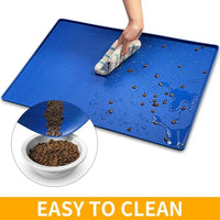 Silicone Pet Placemat – Waterproof Feeding Mat for Dogs and Cats, - Melillo Enterprises