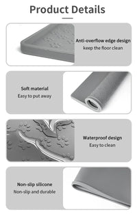 Silicone Pet Placemat – Waterproof Feeding Mat for Dogs and Cats, - Melillo Enterprises