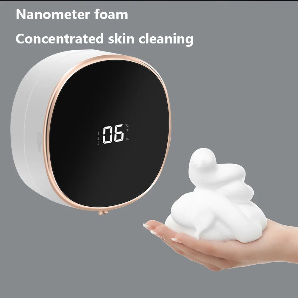 Smart Soap Dispenser – Automatic Foam Dispenser with LED Temperature Display & Motion Sensor - Melillo Enterprises