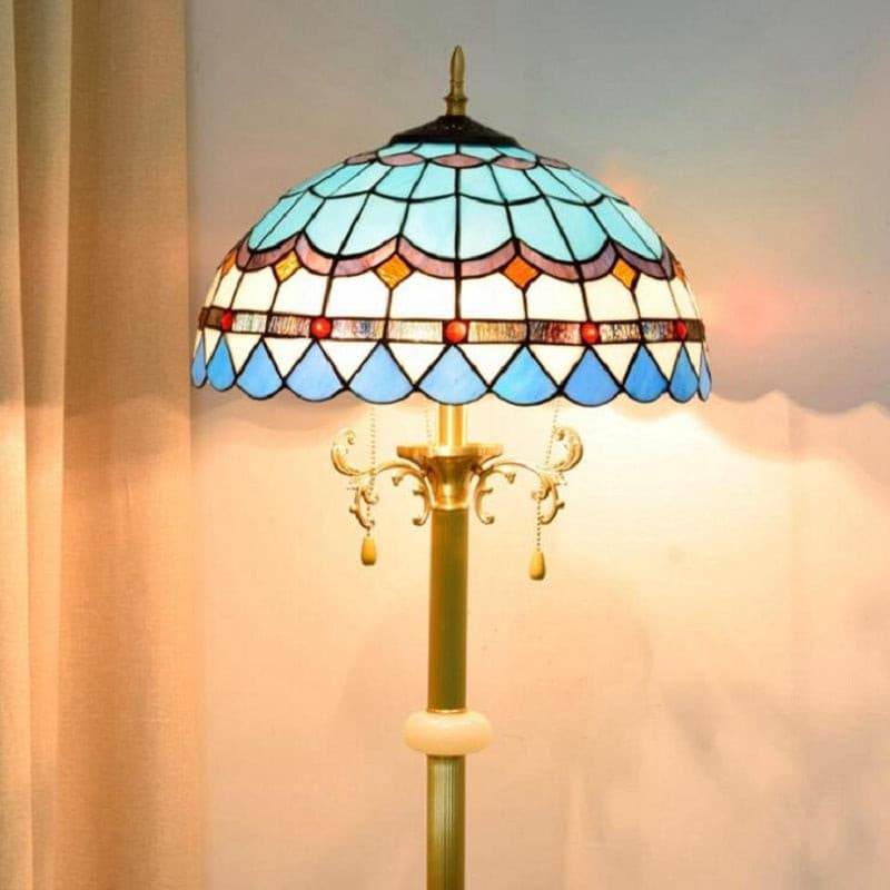 Tiffany Style Floor Lamp Kaleidoscope - Melillo Chihuly