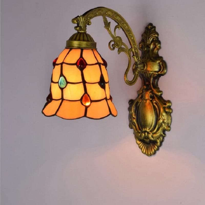 Tiffany Style Wall Lamp Gemstone - Melillo Chihuly