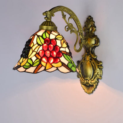 Tiffany Style Wall Lamp Grapevine - Melillo Chihuly