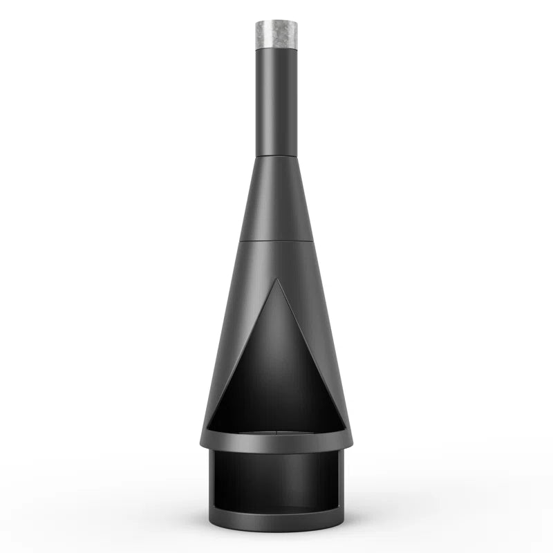 Zaymar 56.1" H Iron Wood Burning Outdoor Chiminea - Melillo EnterprisesAll categories